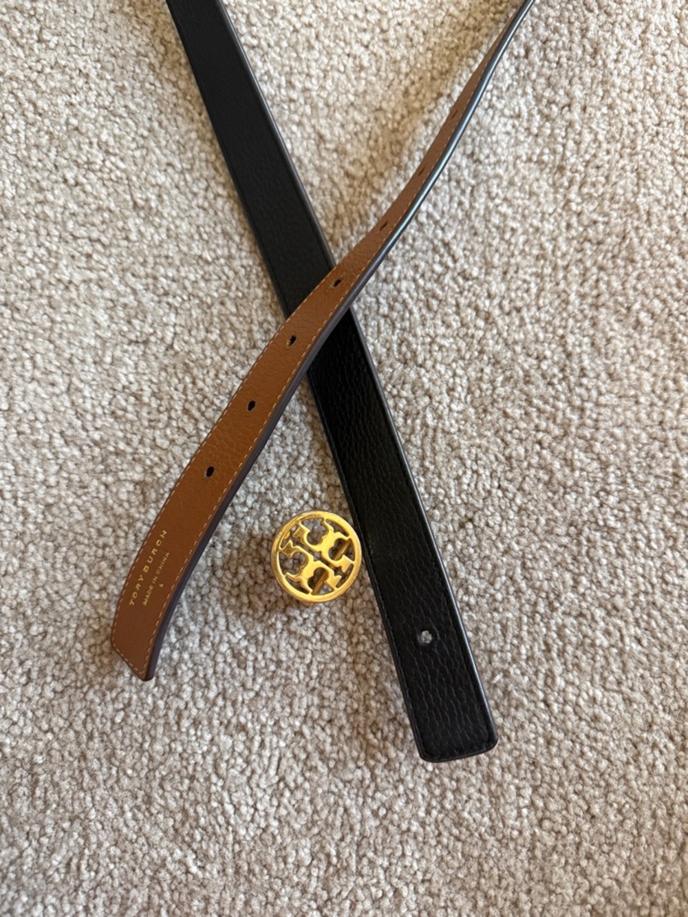 Tory Burch 1” Miller Reversible belt - Picture 4 of 8